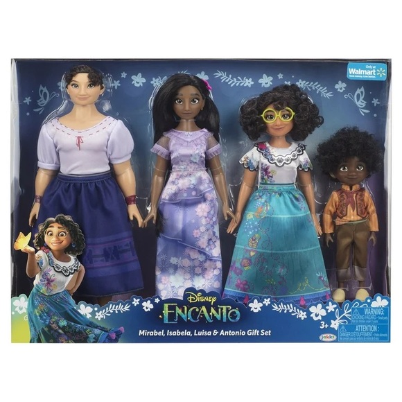 🆕Disney Encanto Mirabel, Isabela, Luisa & Antonio Fashion Doll Gift Set - Picture 1 of 9